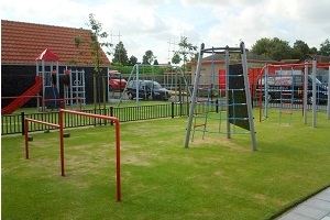 Schoolplein CHR BSS De Bornput, Oostdijk, Nederland